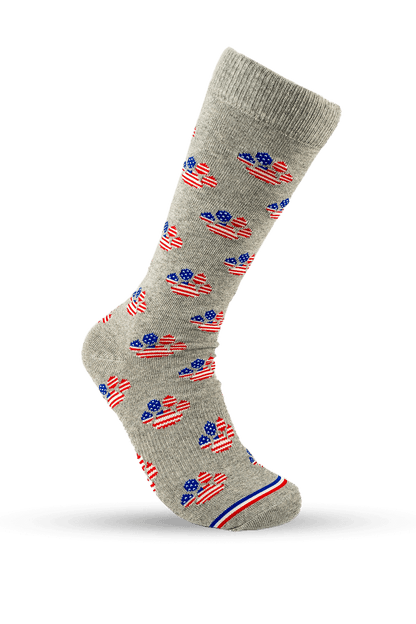 Patriotic Paws 3-Pack Bundle Crew Socks