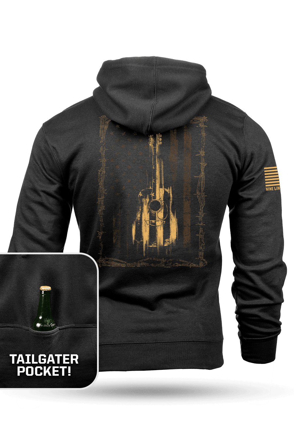 Ragged Ol Flag - Tailgater Hoodie