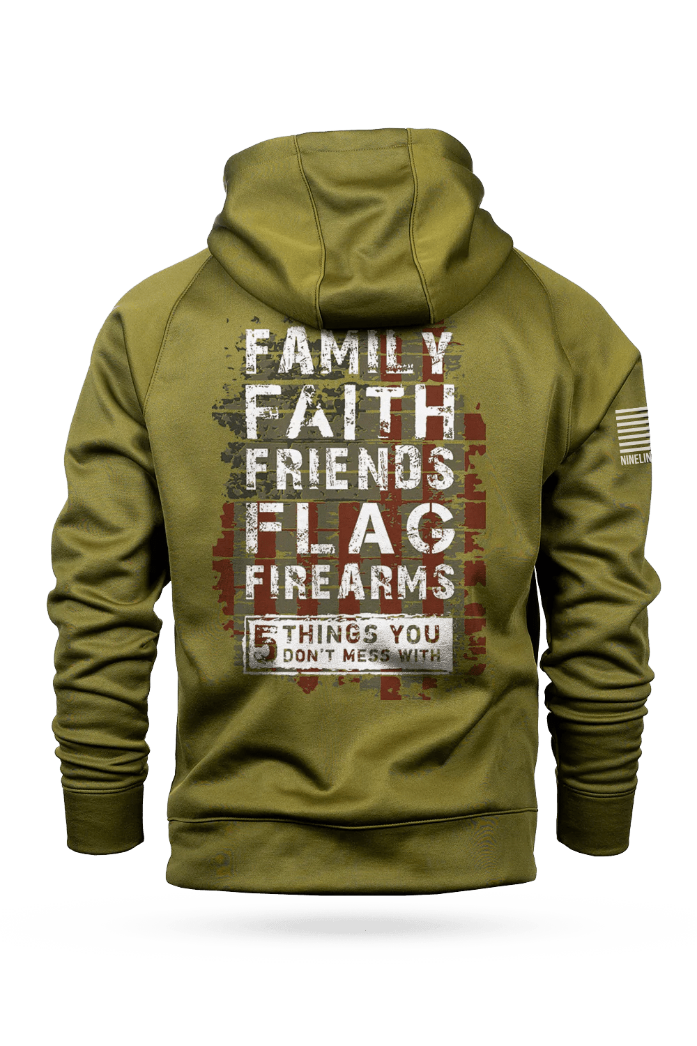 5 Things - Raglan Tailgater Hoodie