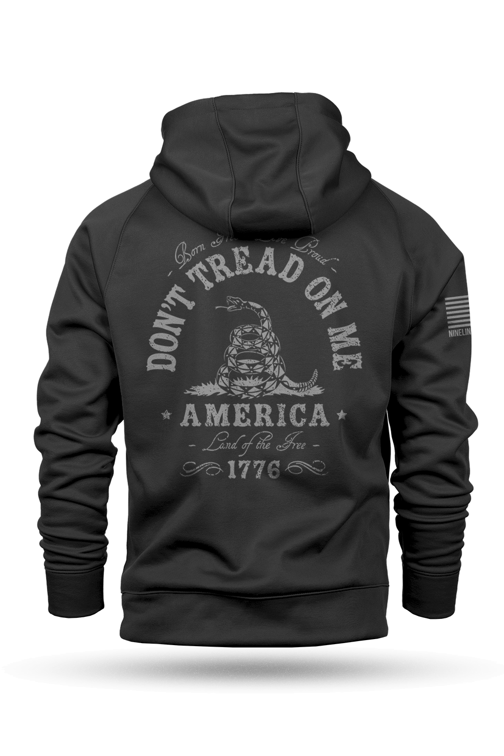 Don't Tread on Me - Raglan Tailgater Hoodie