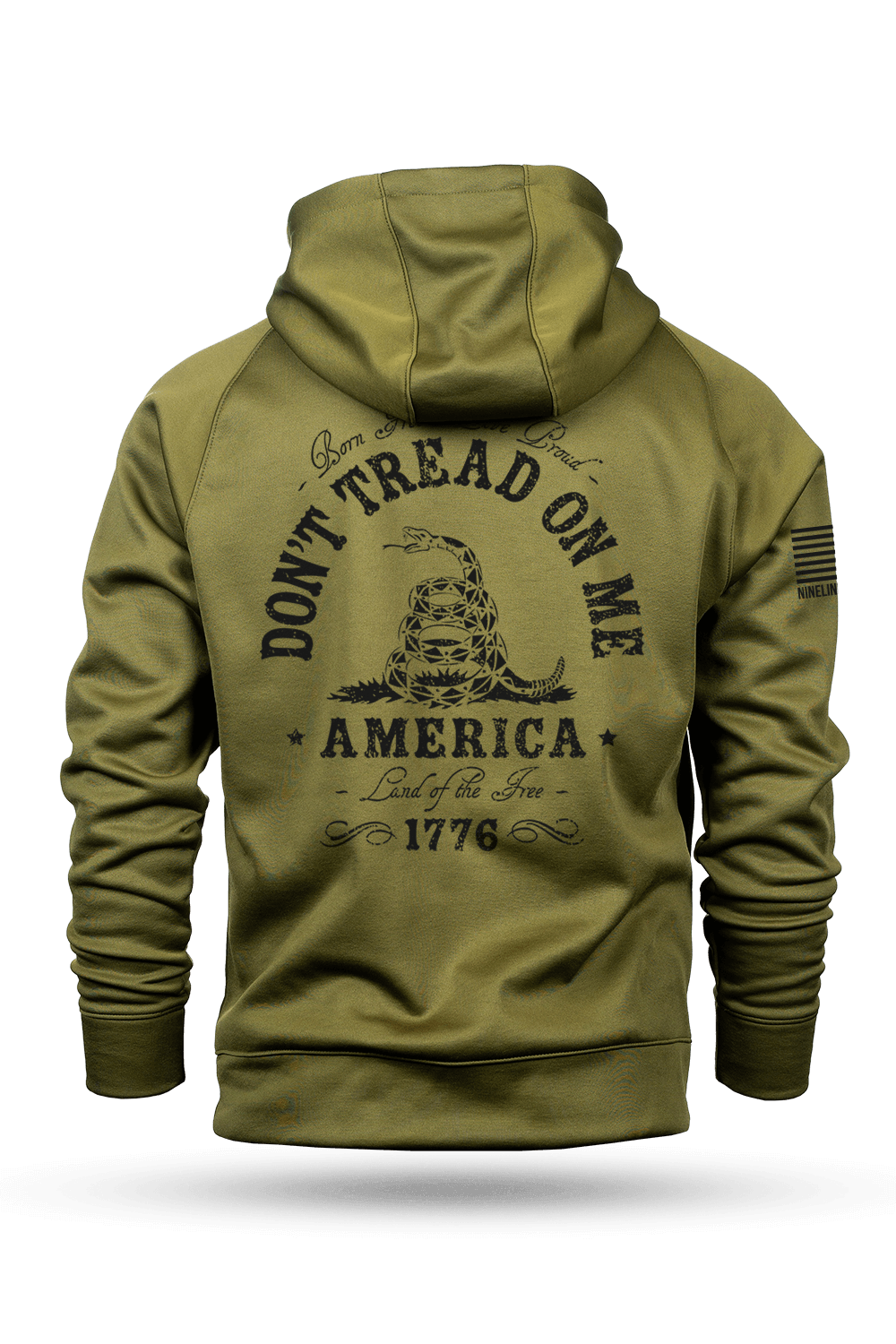 Don't Tread on Me - Raglan Tailgater Hoodie