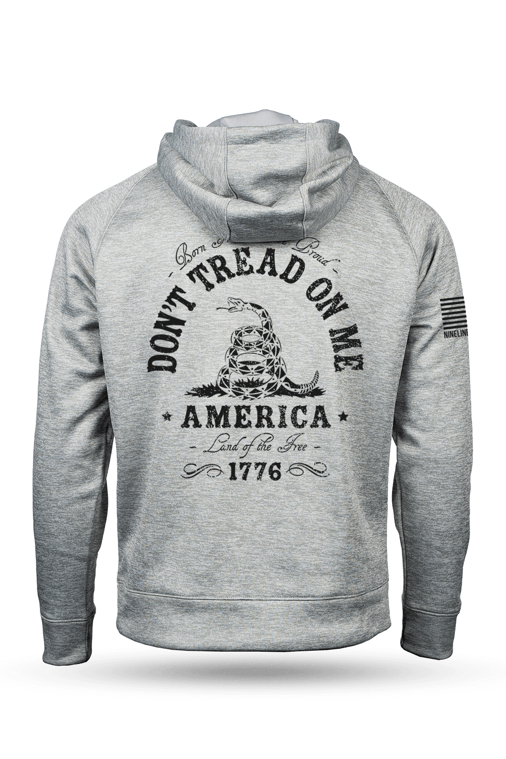 Don't Tread on Me - Raglan Tailgater Hoodie