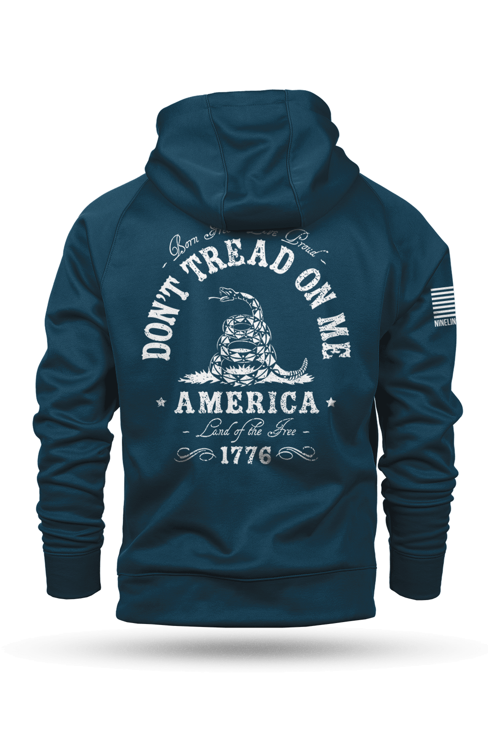 Don't Tread on Me - Raglan Tailgater Hoodie