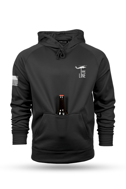 Thin Blue Line - Raglan Tailgater Hoodie