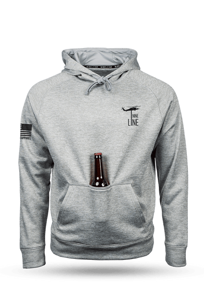 Thin Blue Line - Raglan Tailgater Hoodie