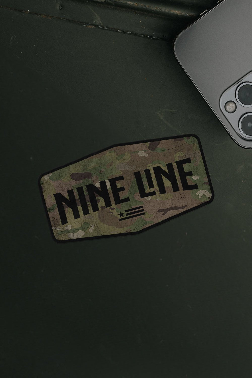 Nine Line Camo - Sticker