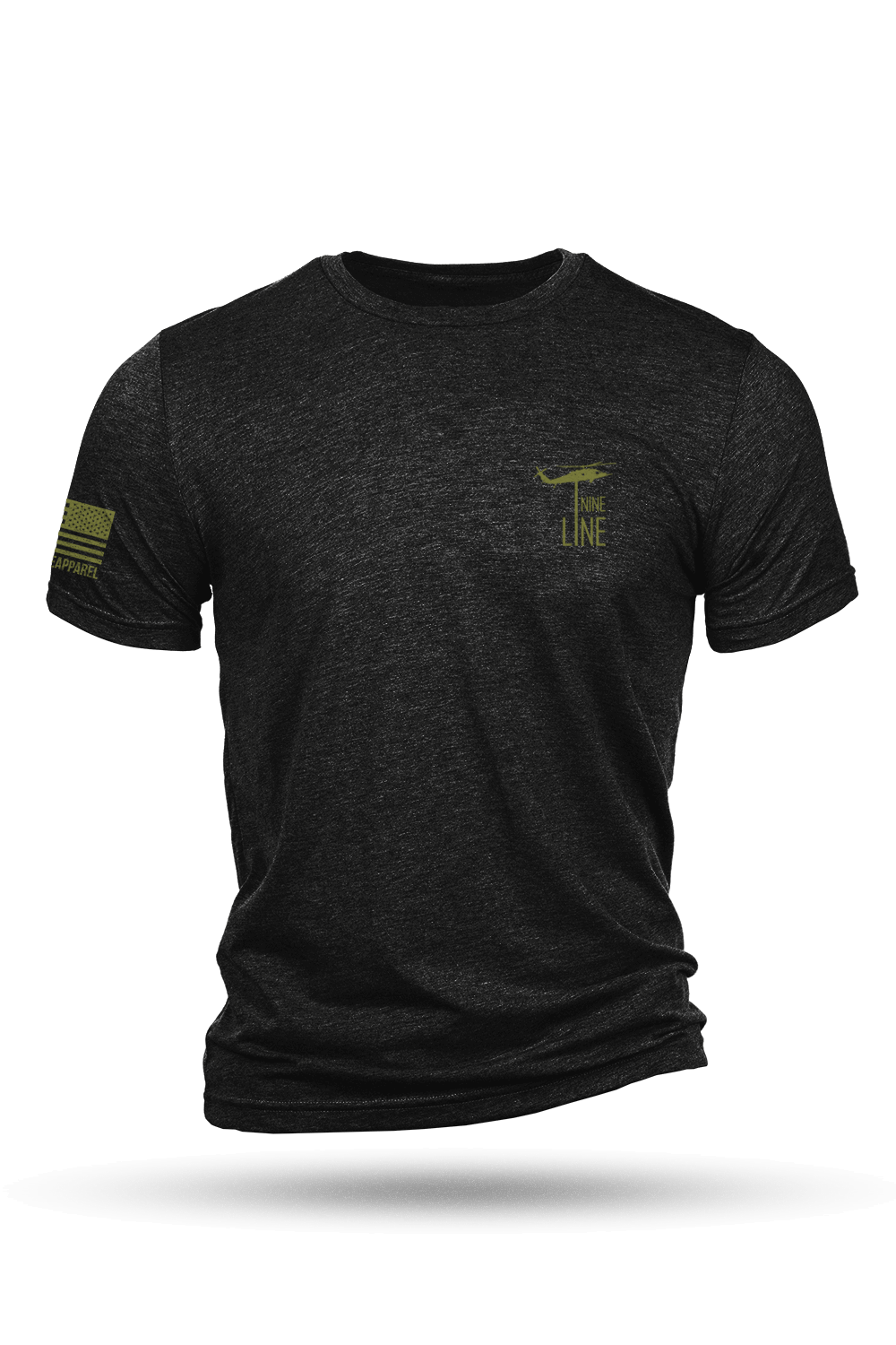 Green Dropline Logo - T-Shirt