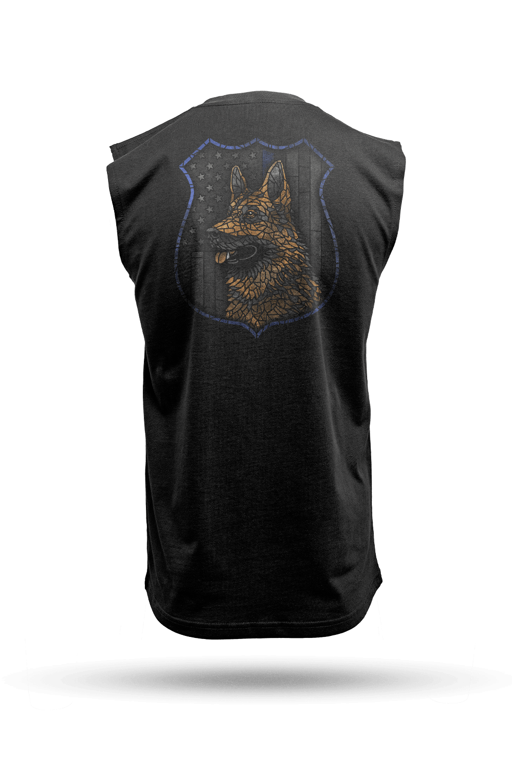 TBL German Shepherd Glass - Men's Muscle Tank Top