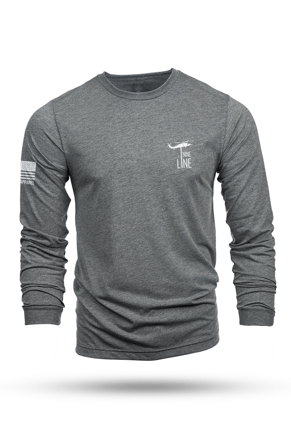 Dropline Logo - Long-Sleeve T-Shirt