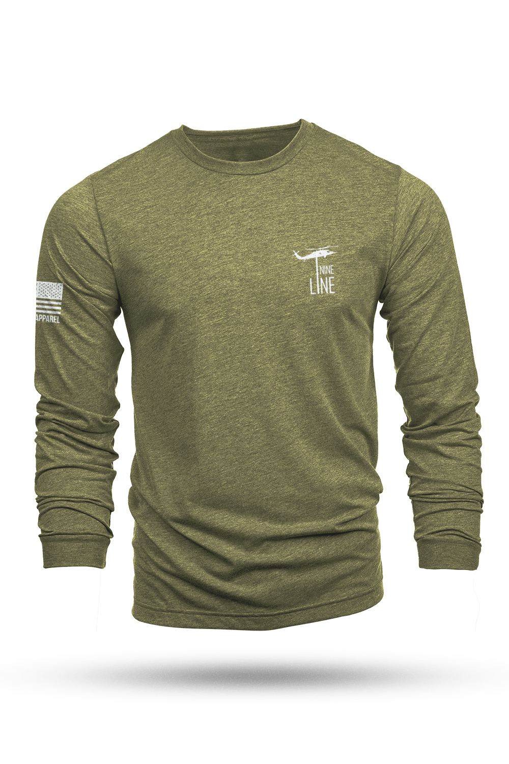 Dropline Logo - Long-Sleeve T-Shirt