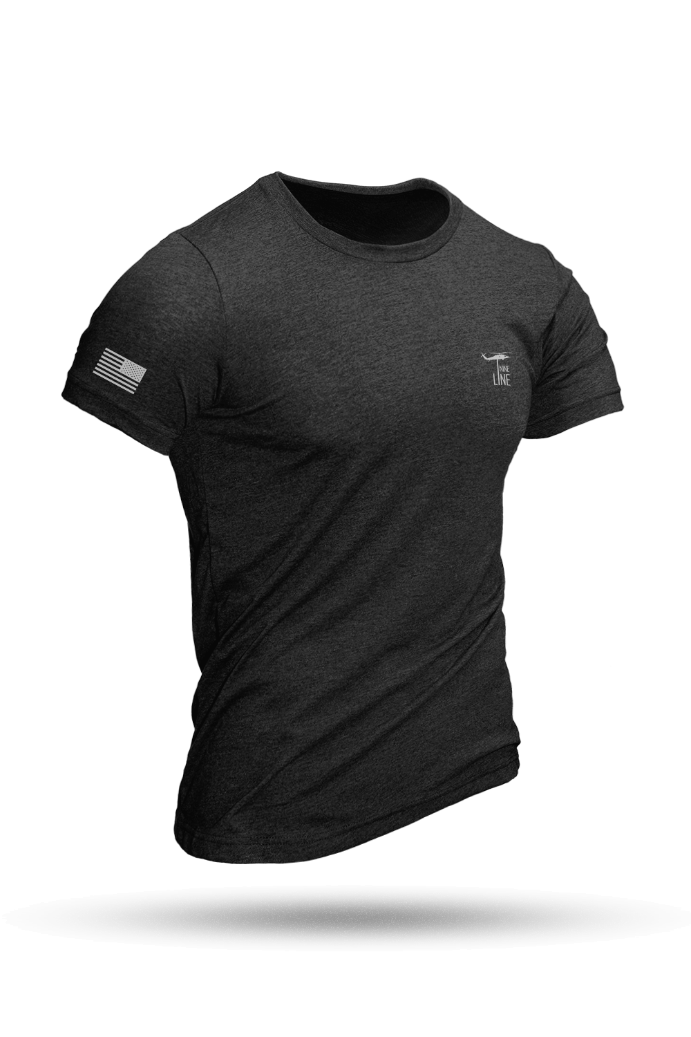 Reflective Dropline Logo with Flag - T-Shirt