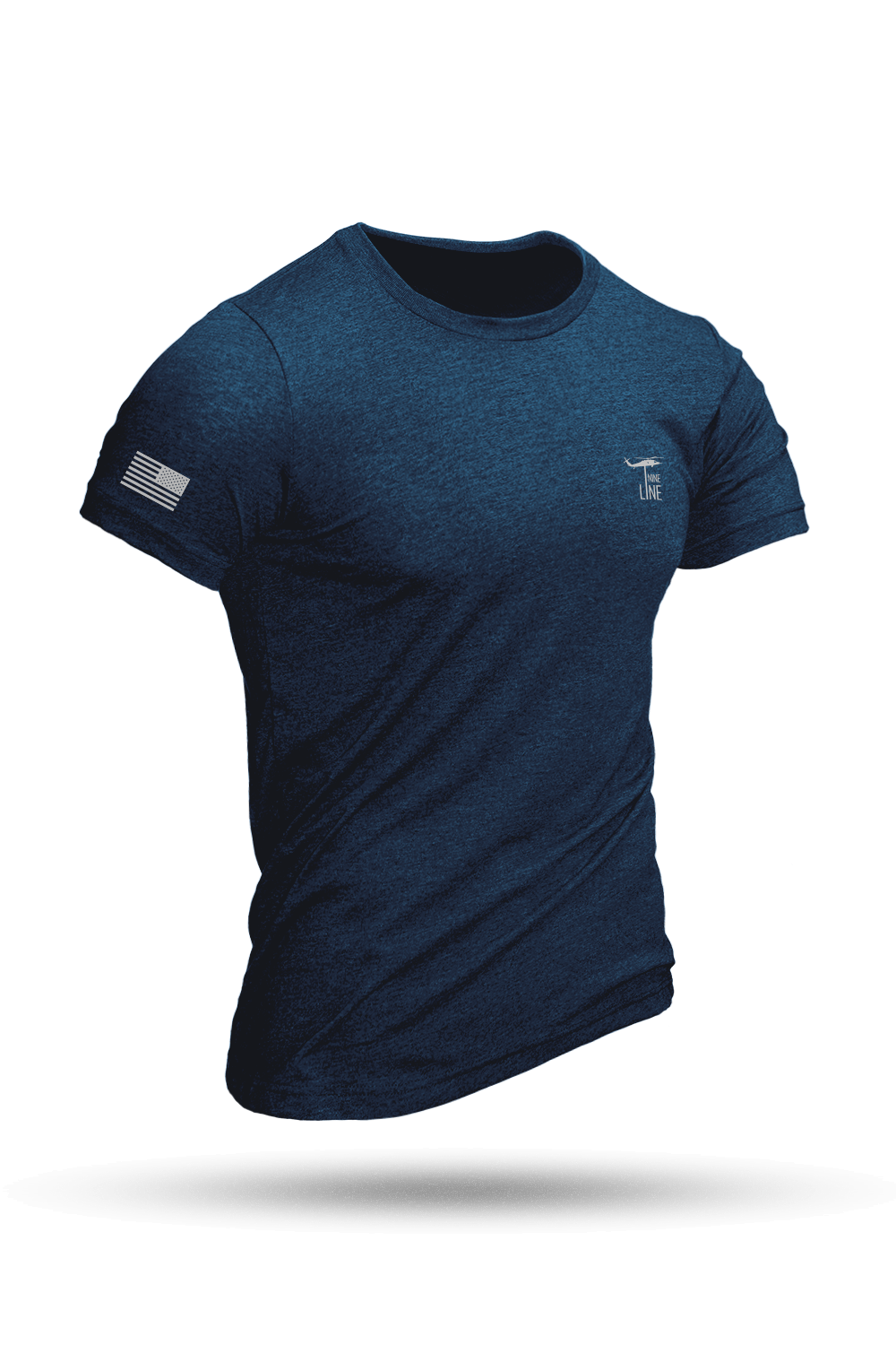 Reflective Dropline Logo with Flag - T-Shirt