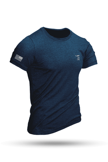 Reflective Dropline Logo with Flag - T-Shirt