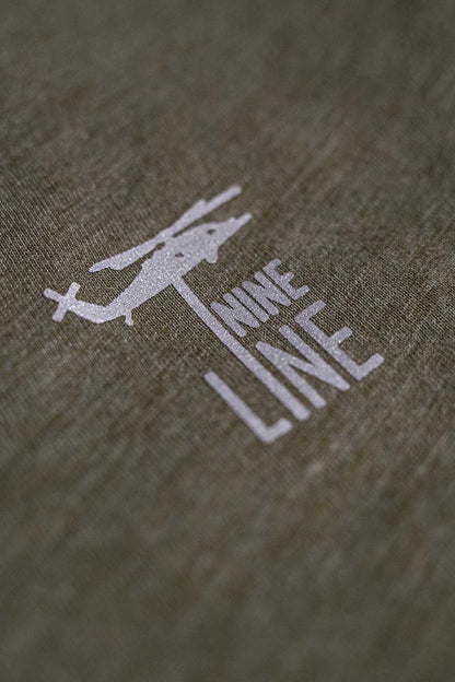 Reflective Dropline Logo with Flag - T-Shirt
