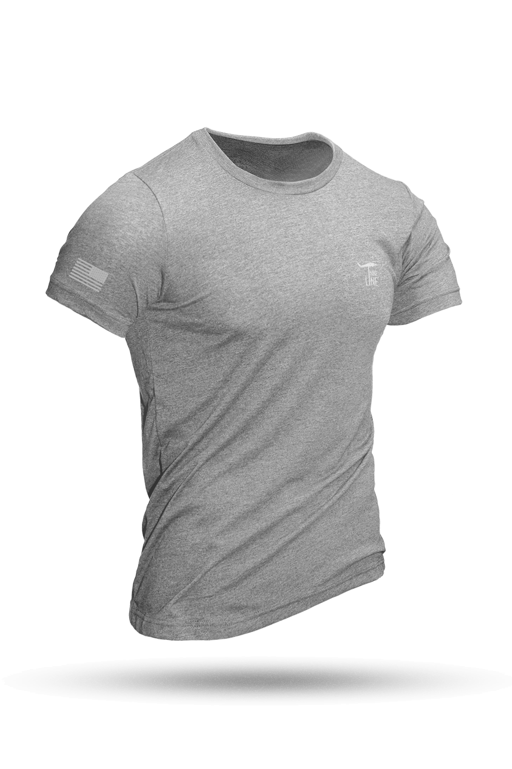 Reflective Dropline Logo with Flag - T-Shirt