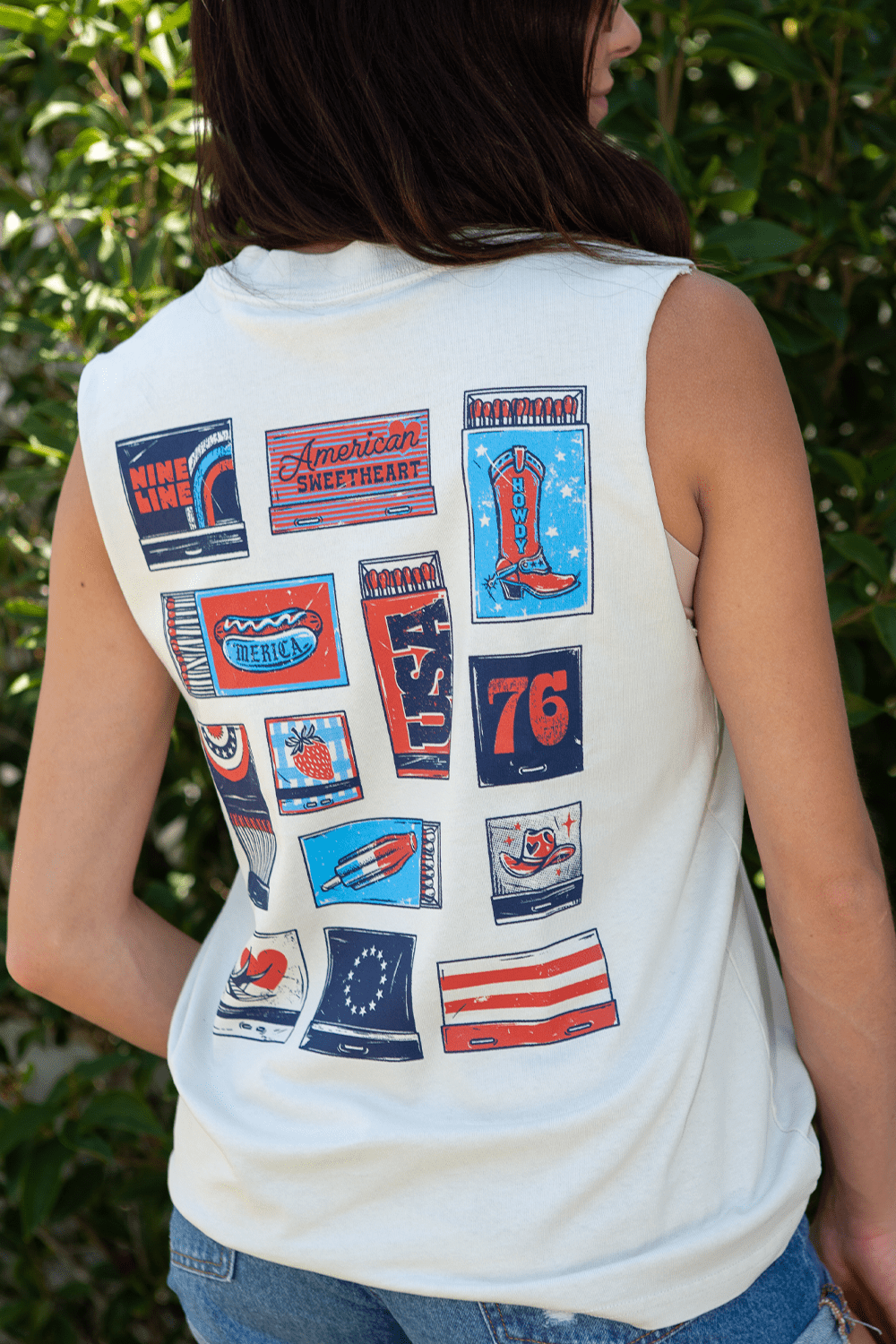 USA Matchbooks - Women's Muscle Tank Top
