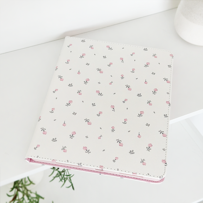 Ditsy Floral White iPad Case