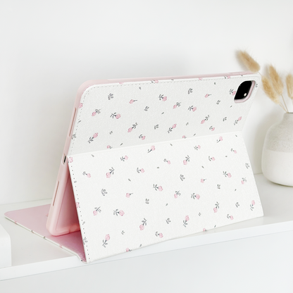 Ditsy Floral White iPad Case