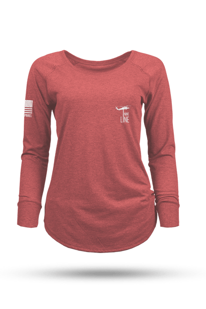 America - Women's Long-Sleeve Shirt