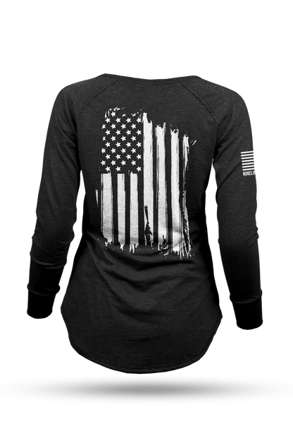 America - Women's Long-Sleeve Shirt